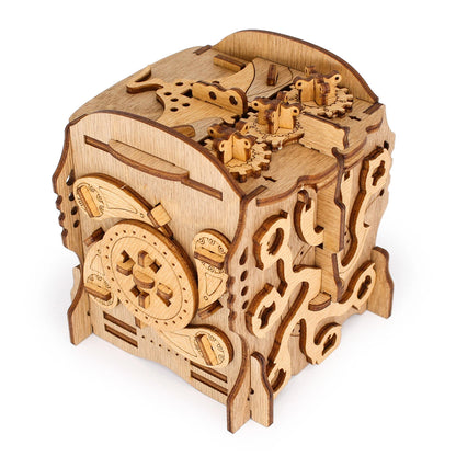 Nautilus Wooden Puzzle Box