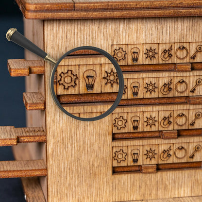 Schrödinger’s Cat Wooden Puzzle Box