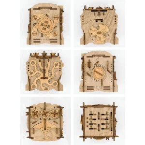 Captain’s Nautical Cluebox – Wooden Puzzle Escape Box Gift