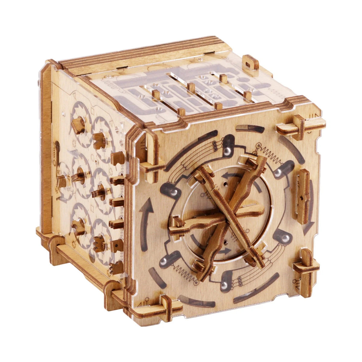 Cambridge Labyrinth Puzzle Box – Wooden Escape Room Brain Teaser