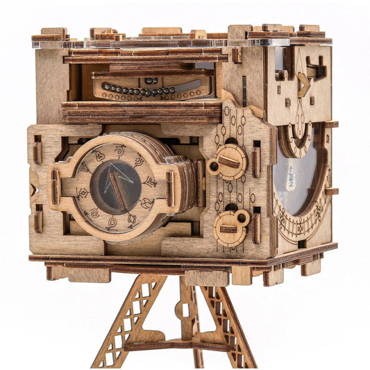 Sherlock’s Camera Puzzle Box – Escape Room Brain Teaser Gift